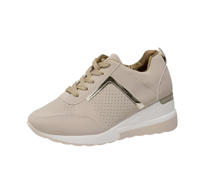 Kvinders Komfortable Sneakers Fleksible Gummisål