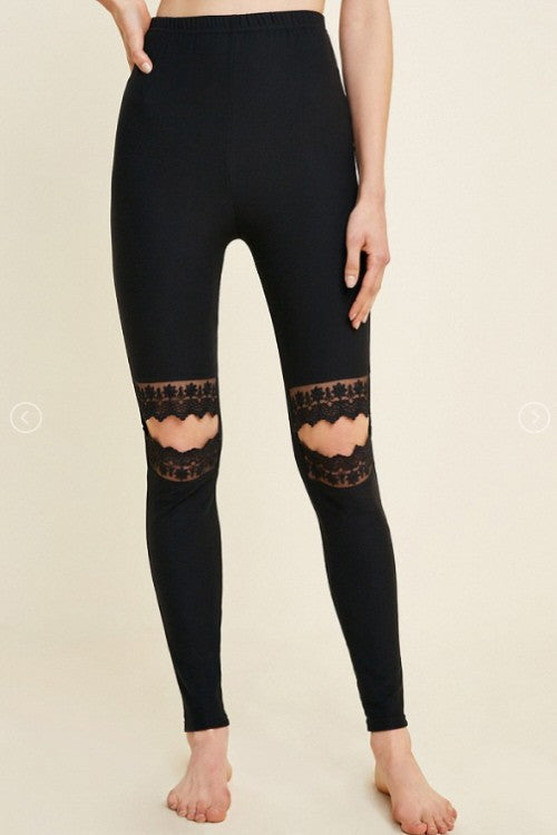 Kvinders Leggings Spidsudskæring Blødt Strækbart Stof