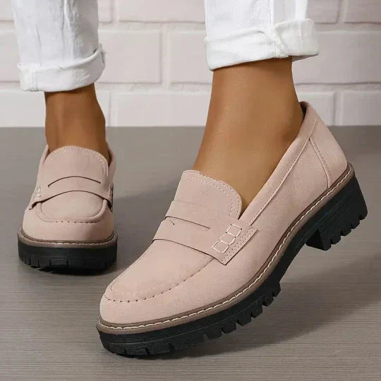 Kvinders Loafers Suede Casual Chic