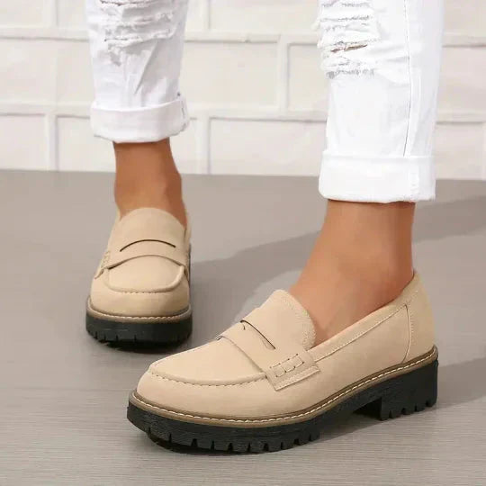 Kvinders Loafers Suede Casual Chic