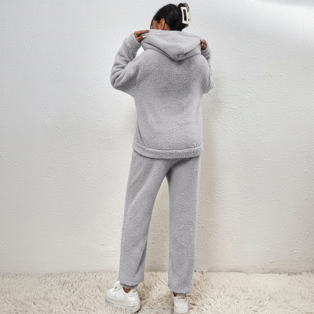 Kvinders Loungewear Sæt med Hætte