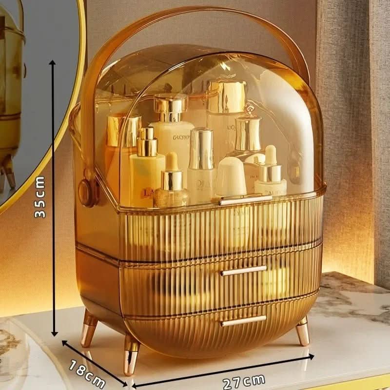 Kvinders Makeup Organizer Med Pladsbesparende Design