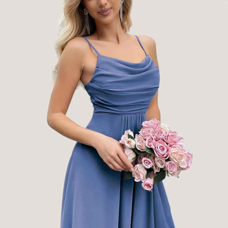 Kvinders Maxikjole Flatterende Chiffon