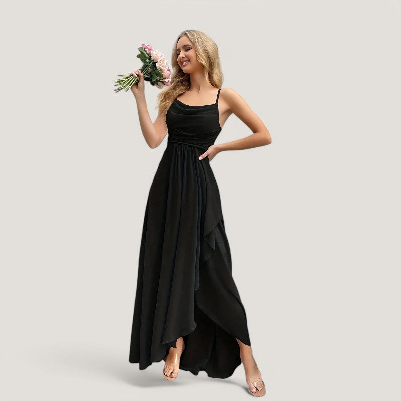 Kvinders Maxikjole Flatterende Chiffon