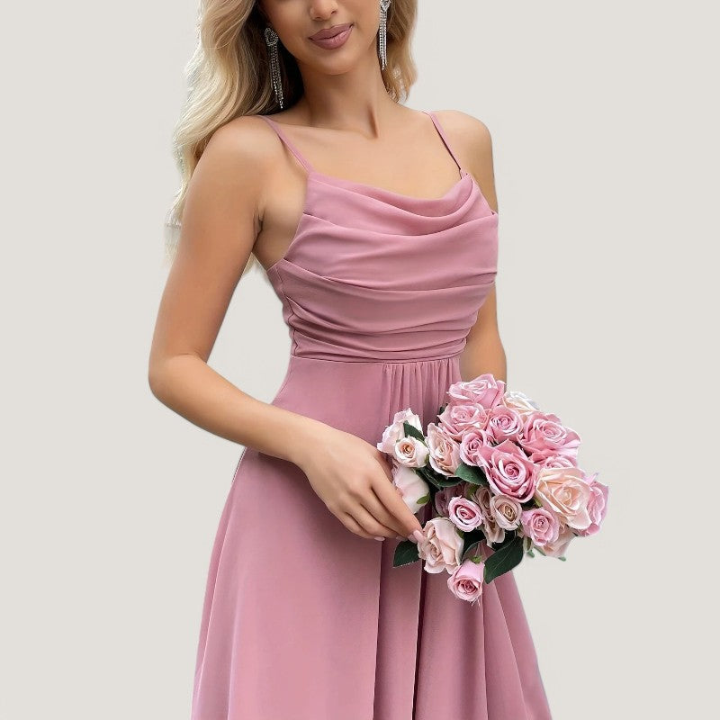 Kvinders Maxikjole Flatterende Chiffon
