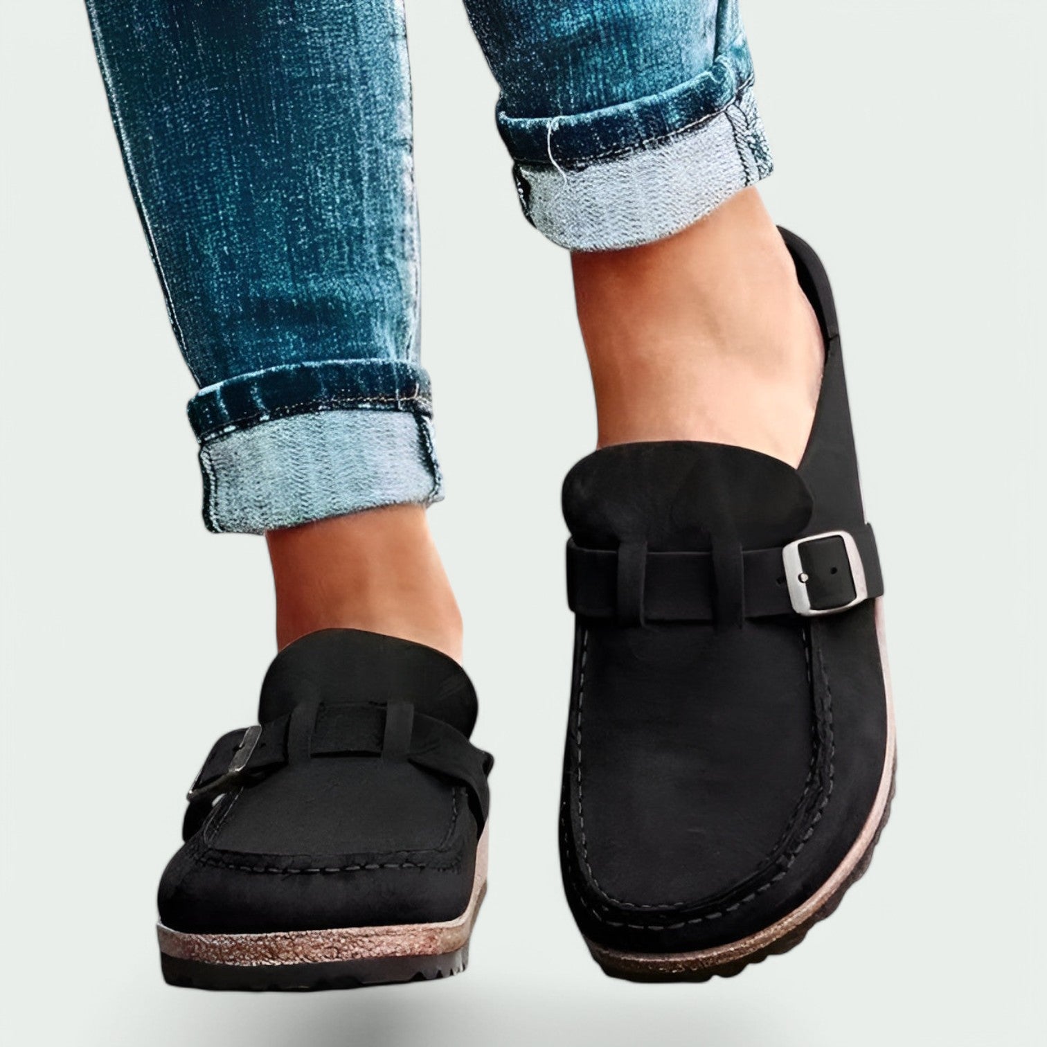 Kvinders Mules Retro Komfortable Suede