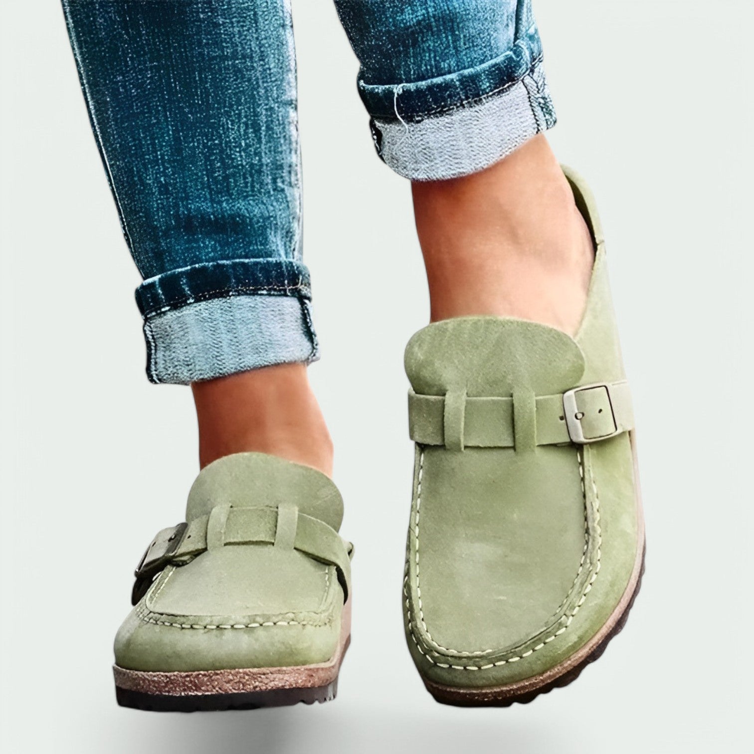 Kvinders Mules Retro Komfortable Suede