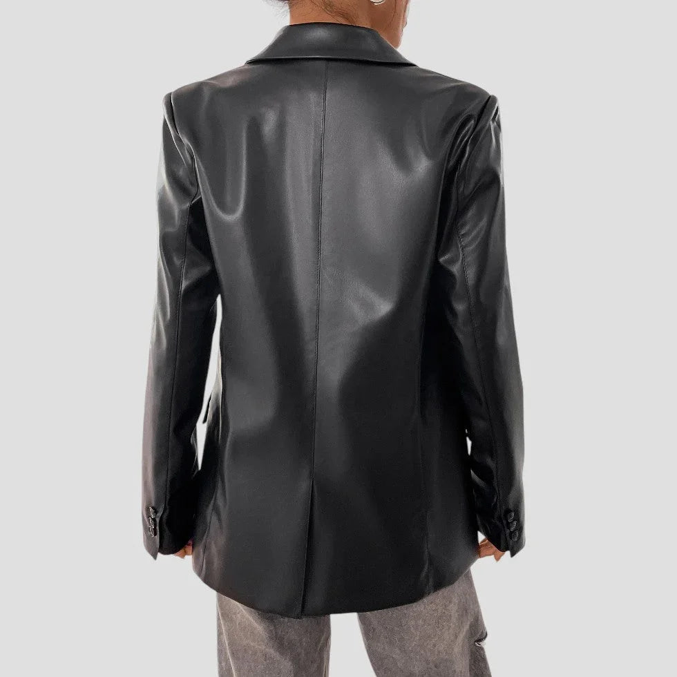 Kvinders Oversized Blazerjakke Stilfuld