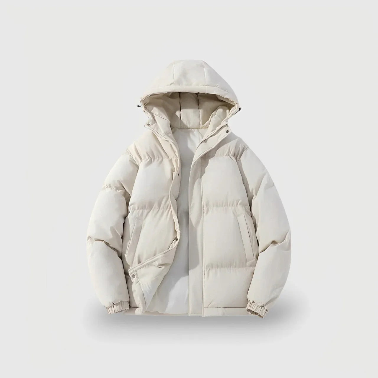 Kvinders Puffer Parka Jakke