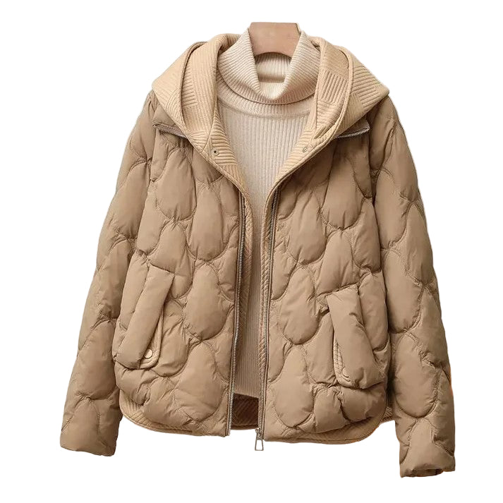 Kvinders Pufferjakke – Quilted Oversized Fit