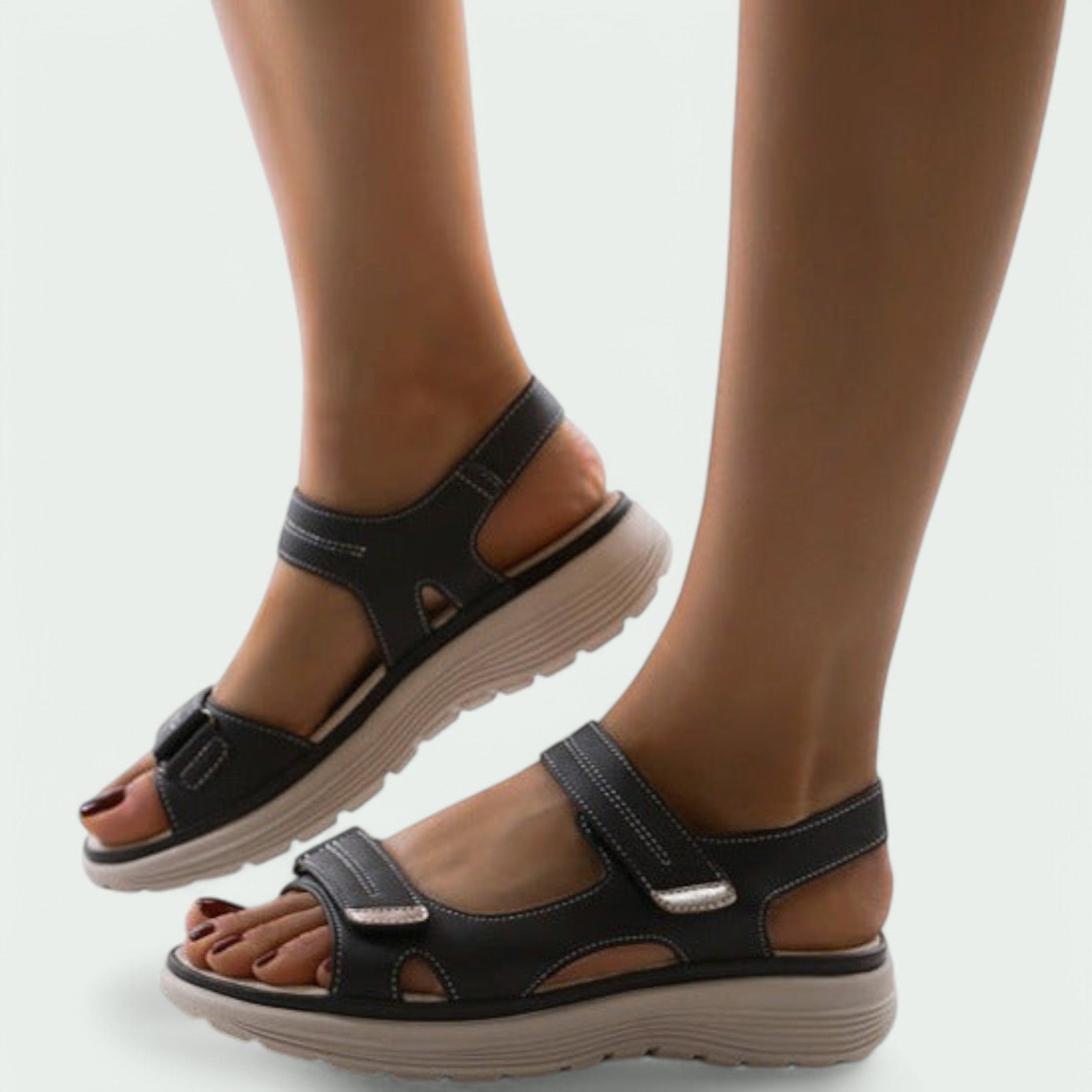 Kvinders Sandaler Sporty Tekstil Polyurethan med Støtte og Amortisering