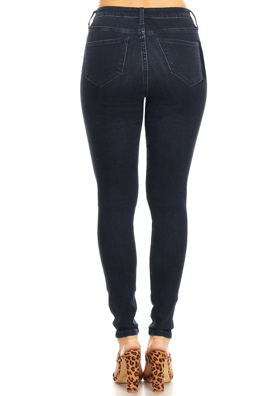 Kvinders Skinny Jeans Høj Talje Denim