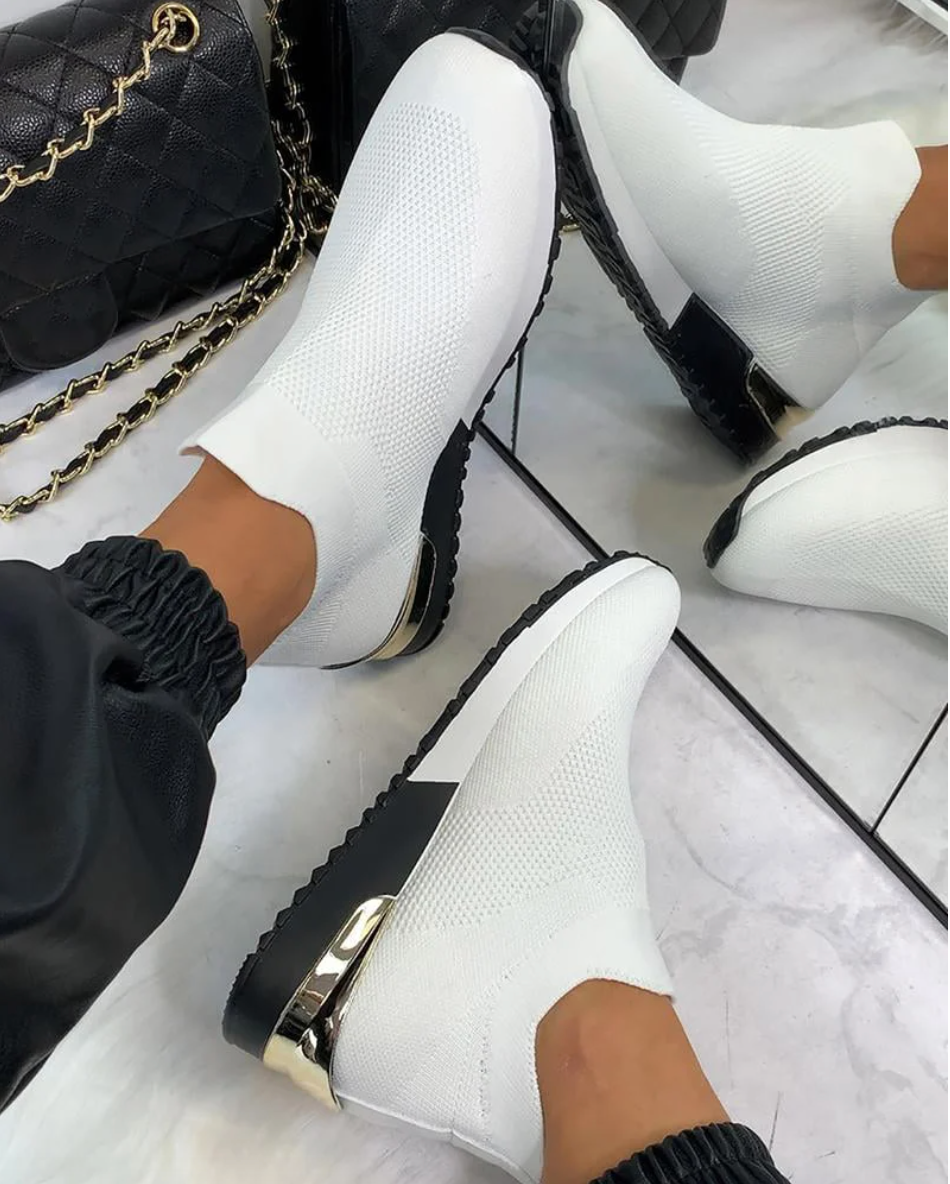 Kvinders Slip-On Sneakers Moderne Design