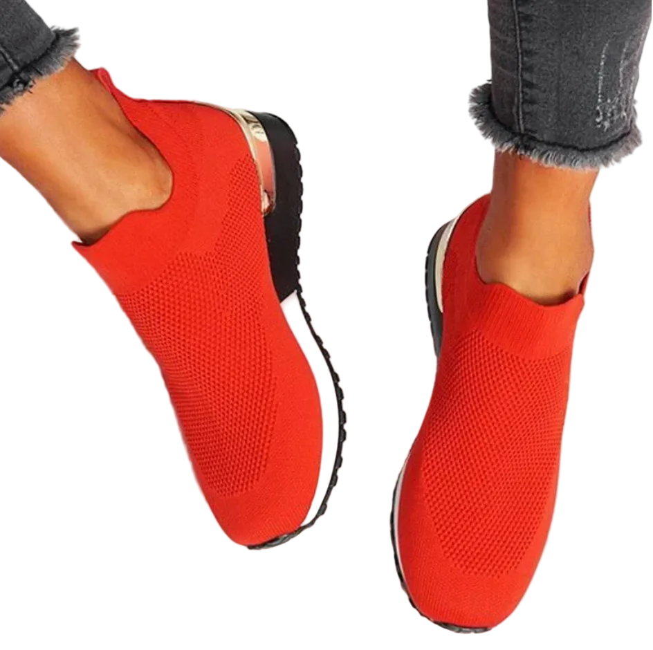 Kvinders Slip-On Sneakers Moderne Stil