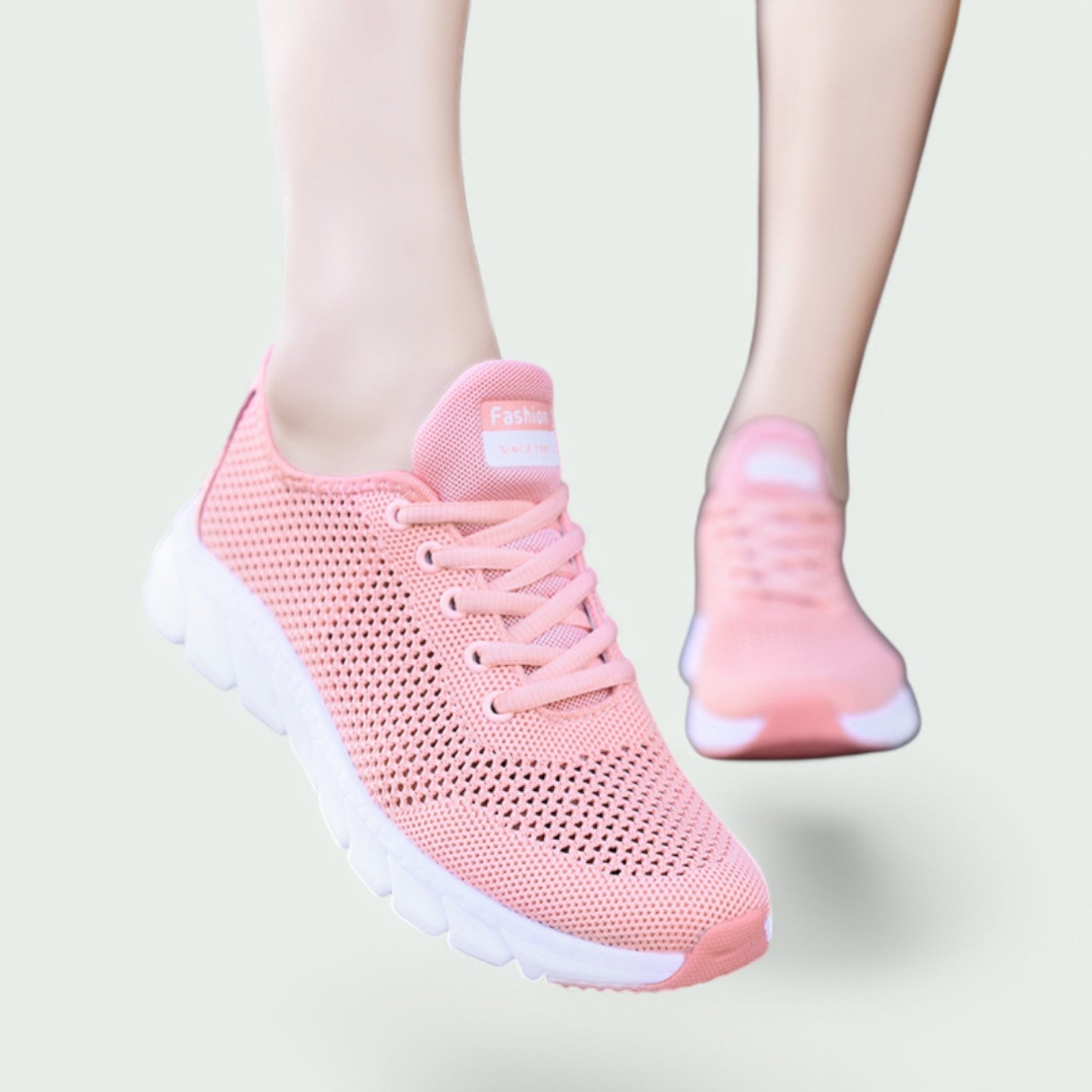 Kvinders Sneakers Åndbart Design Gummisål