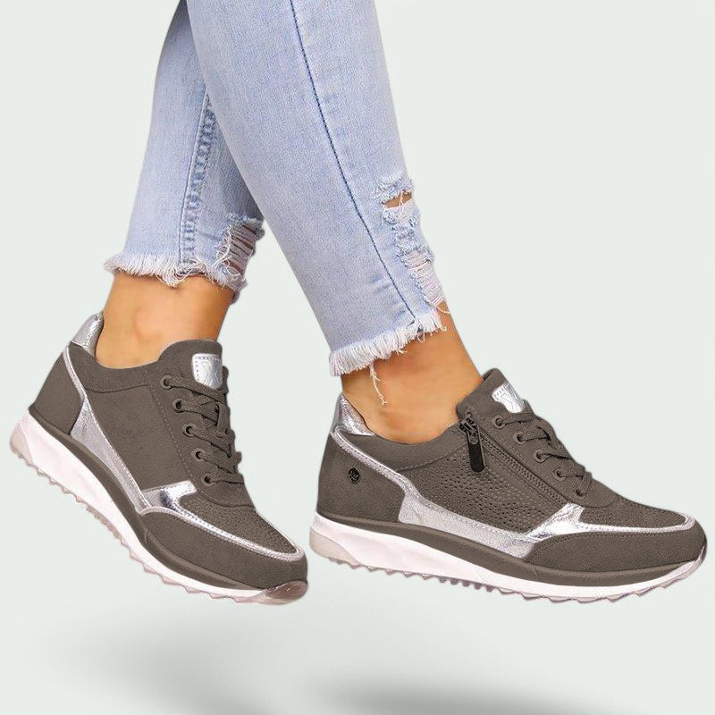 Kvinders Sneakers Komfortabel Velcro Design
