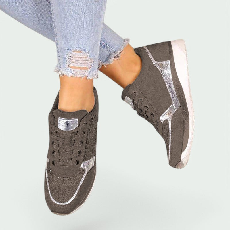 Kvinders Sneakers Komfortabel Velcro Design