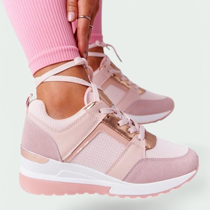 Kvinders Sneakers Moderne Åndbart Stof Gummi