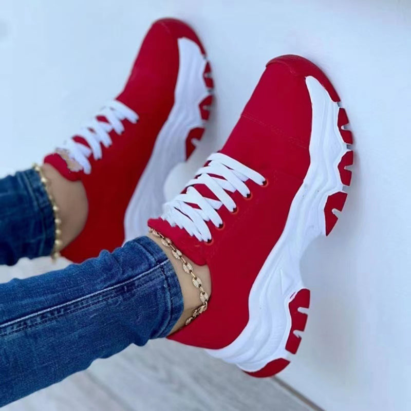 Kvinders Sportssneakers med Platform