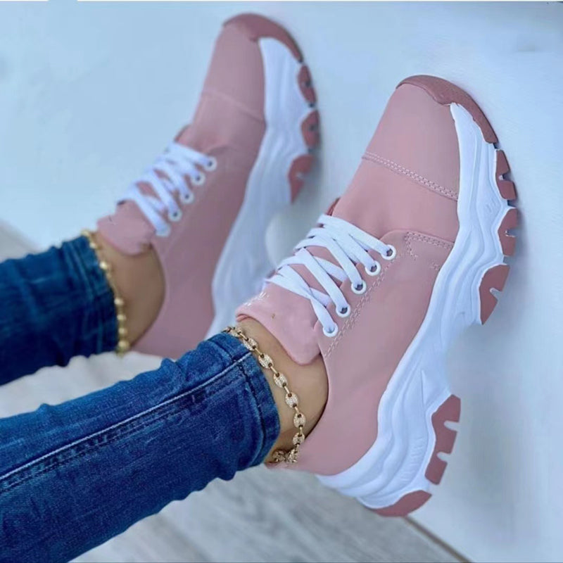 Kvinders Sportssneakers med Platform