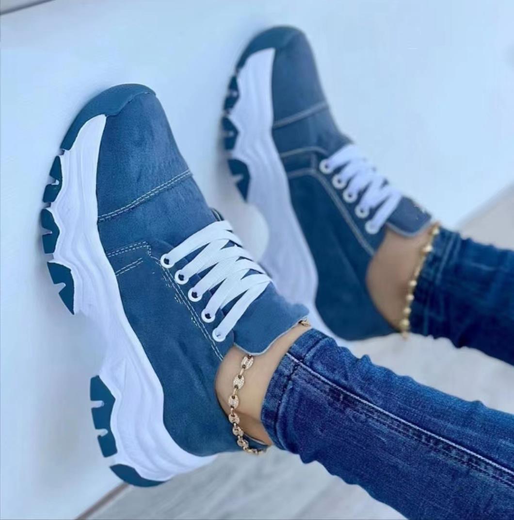 Kvinders Sportssneakers med Platform