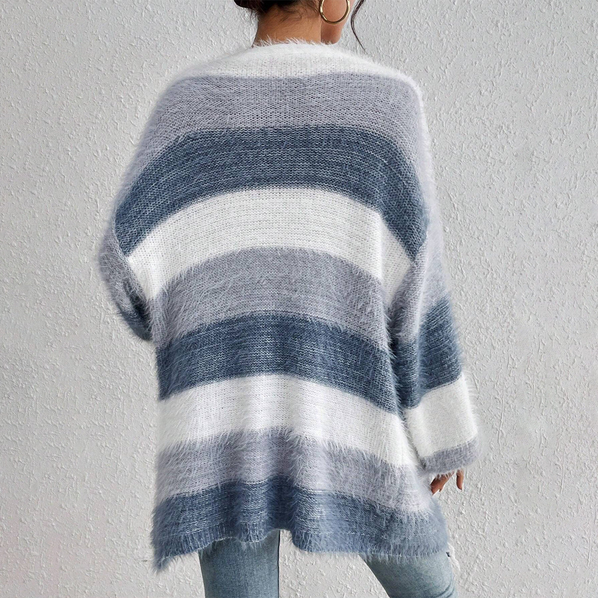 Kvinders Strikket Cardigan Oversized