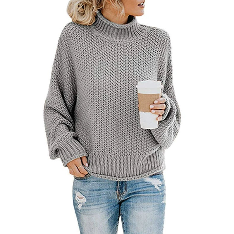 Kvinders Strikket Sweater - Oversized Fit - Chunky Uld