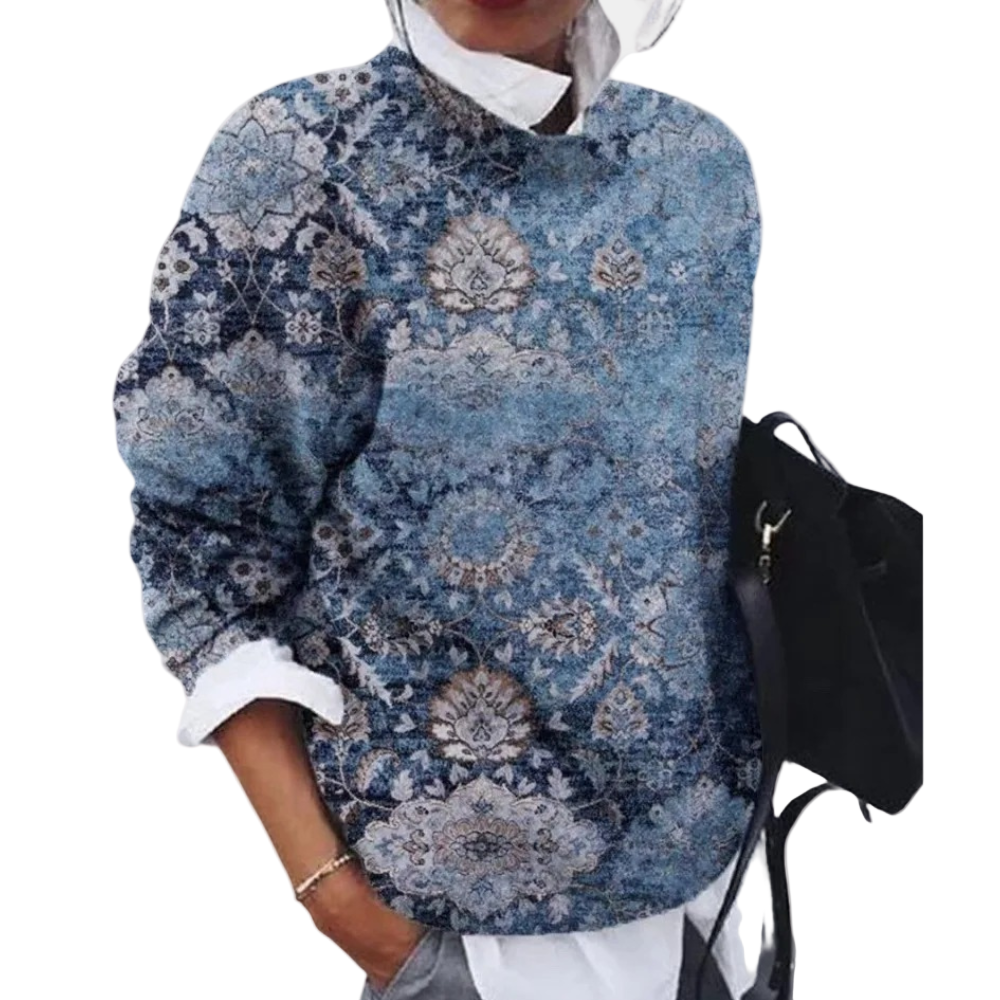 Kvinders Sweater Tidløst Design Komfortabel Pasform