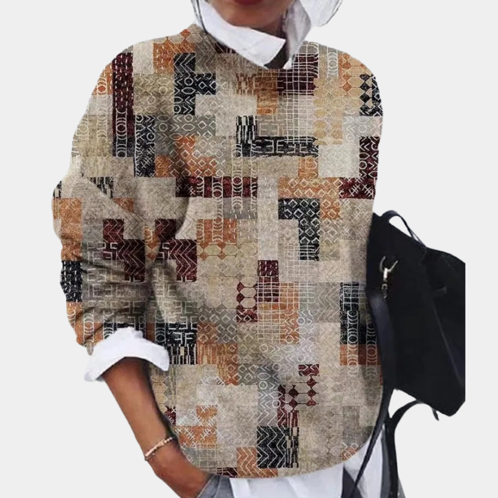 Kvinders Sweater Tidløst Design Komfortabel Pasform