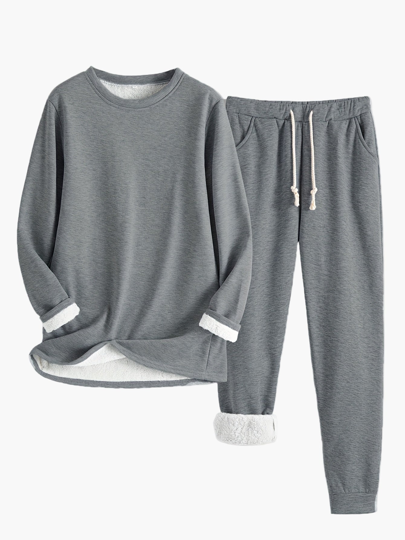 Kvinders Todelte Loungewear Sæt Afslappet Stil