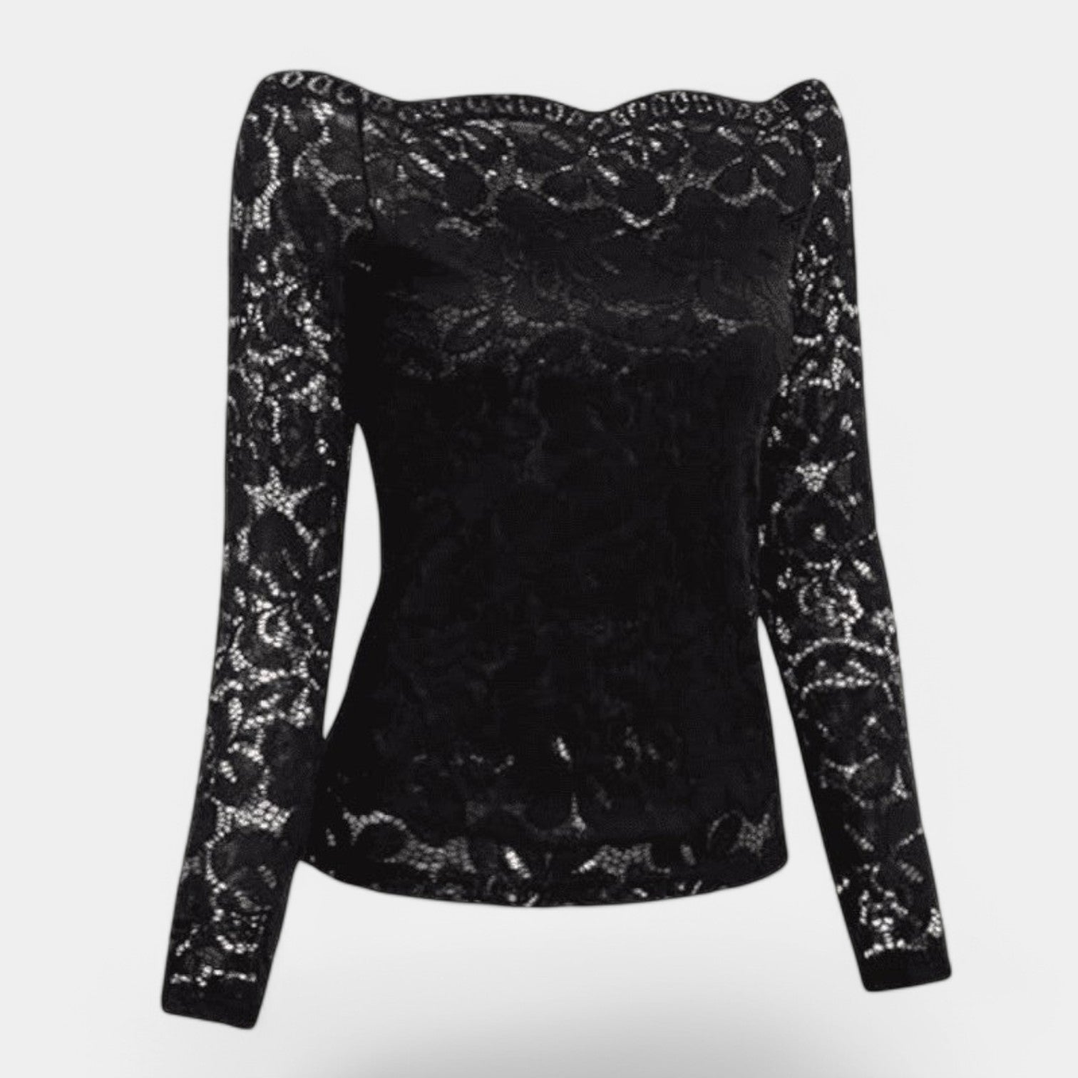Kvinders Top i Blonde med Bare Skuldre