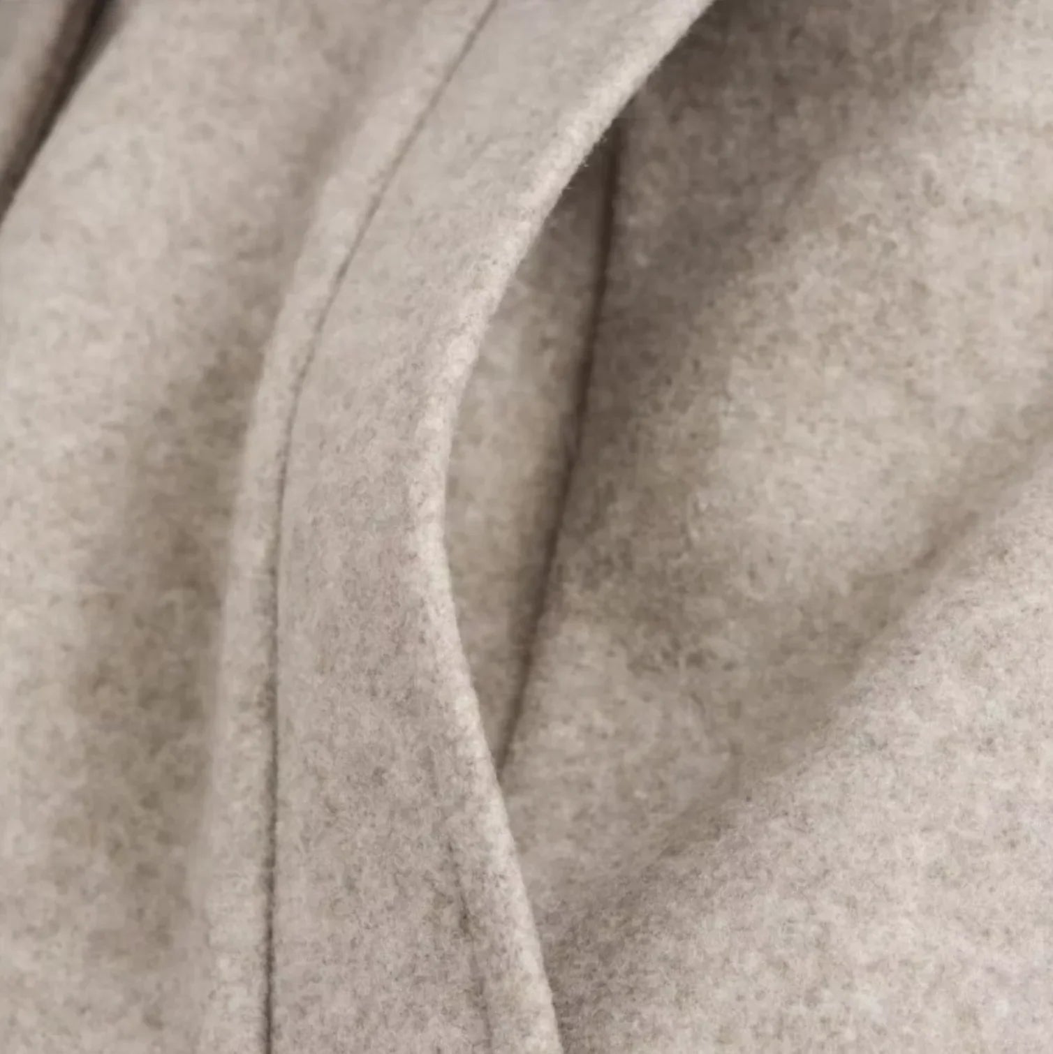 Kvinders Trenchcoat med Pelskant