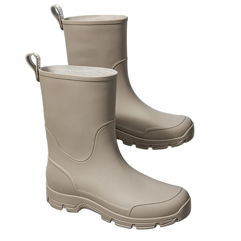Kvinders Vandtætte Støvler Mid-Calf med Non-Slip Såler