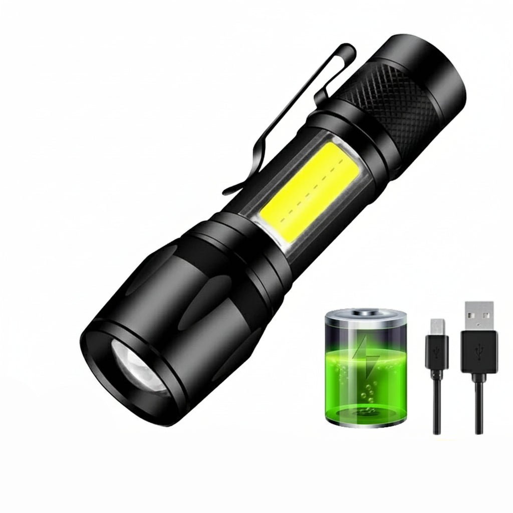 LED-lommelygte 100000LM Vandtæt