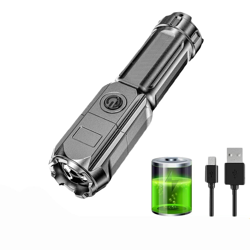 LED-lommelygte 100000LM Vandtæt