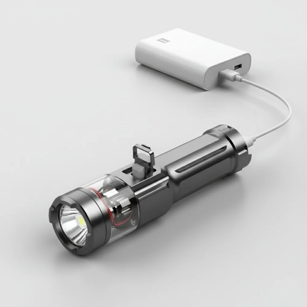 LED-lommelygte 100000LM Vandtæt