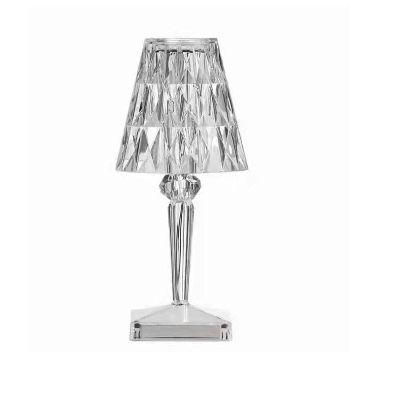 LED Bordlampe Diamant Design Justerbare Lysindstillinger