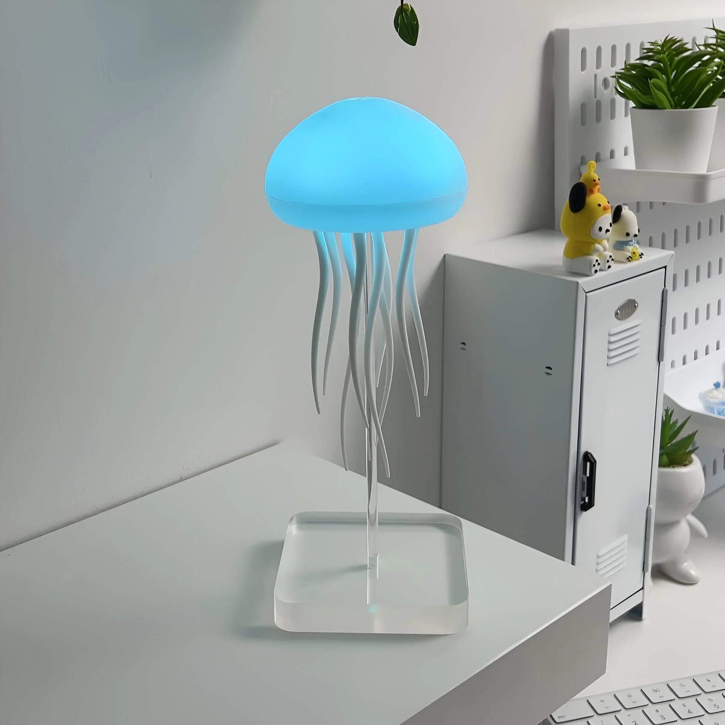 LED Lampe Med Dansende Meduser til Indendørs Brug