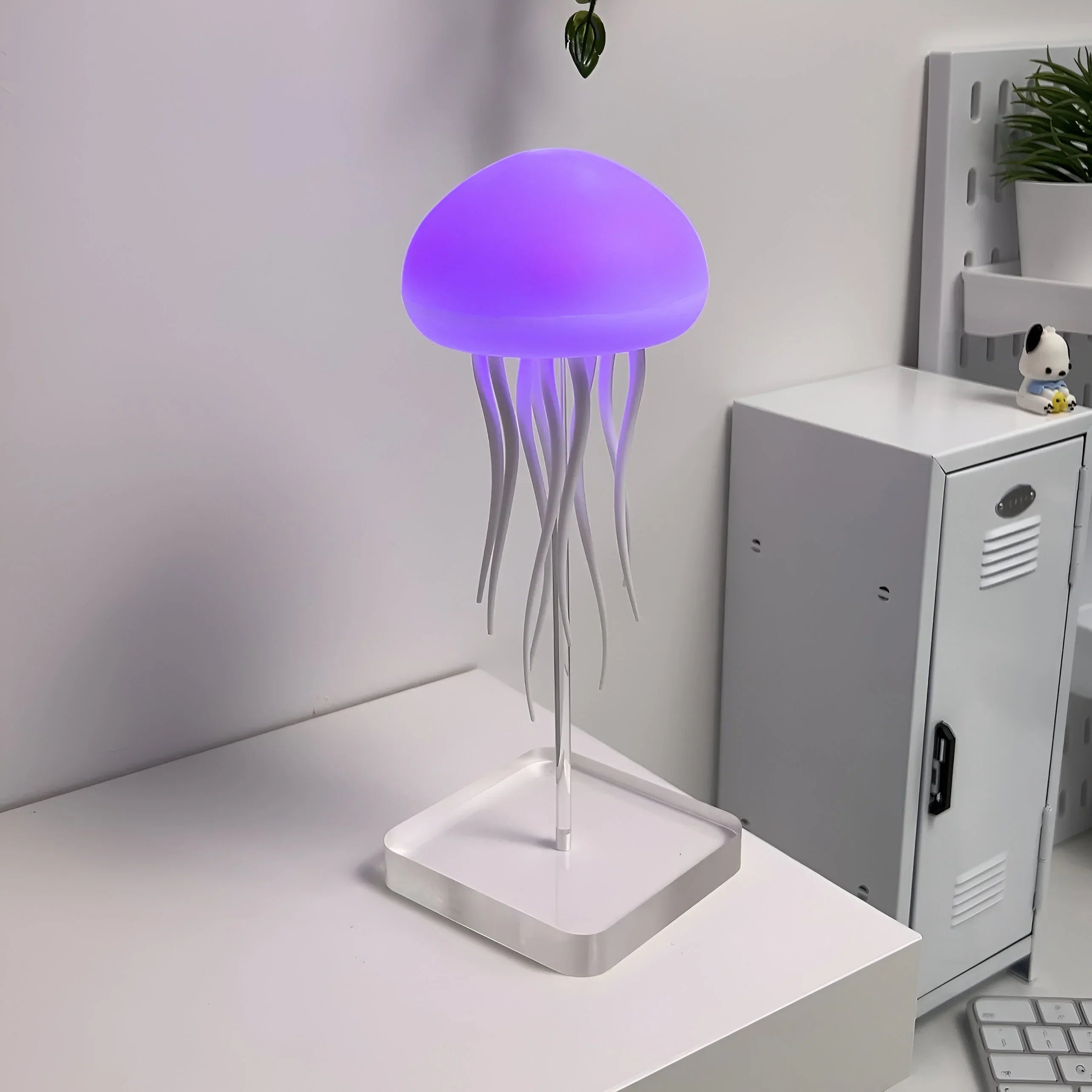 LED Lampe Med Dansende Meduser til Indendørs Brug
