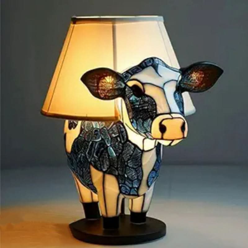 LED Natlampe med Hunderacer til Indretning