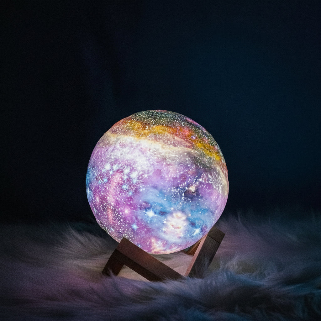 LED Natlampe med Justerbare Farver