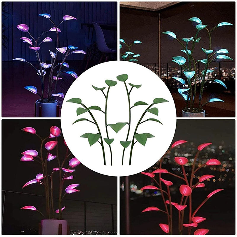 LED Plante Lampe Farveskiftende Design til Unik Belysning
