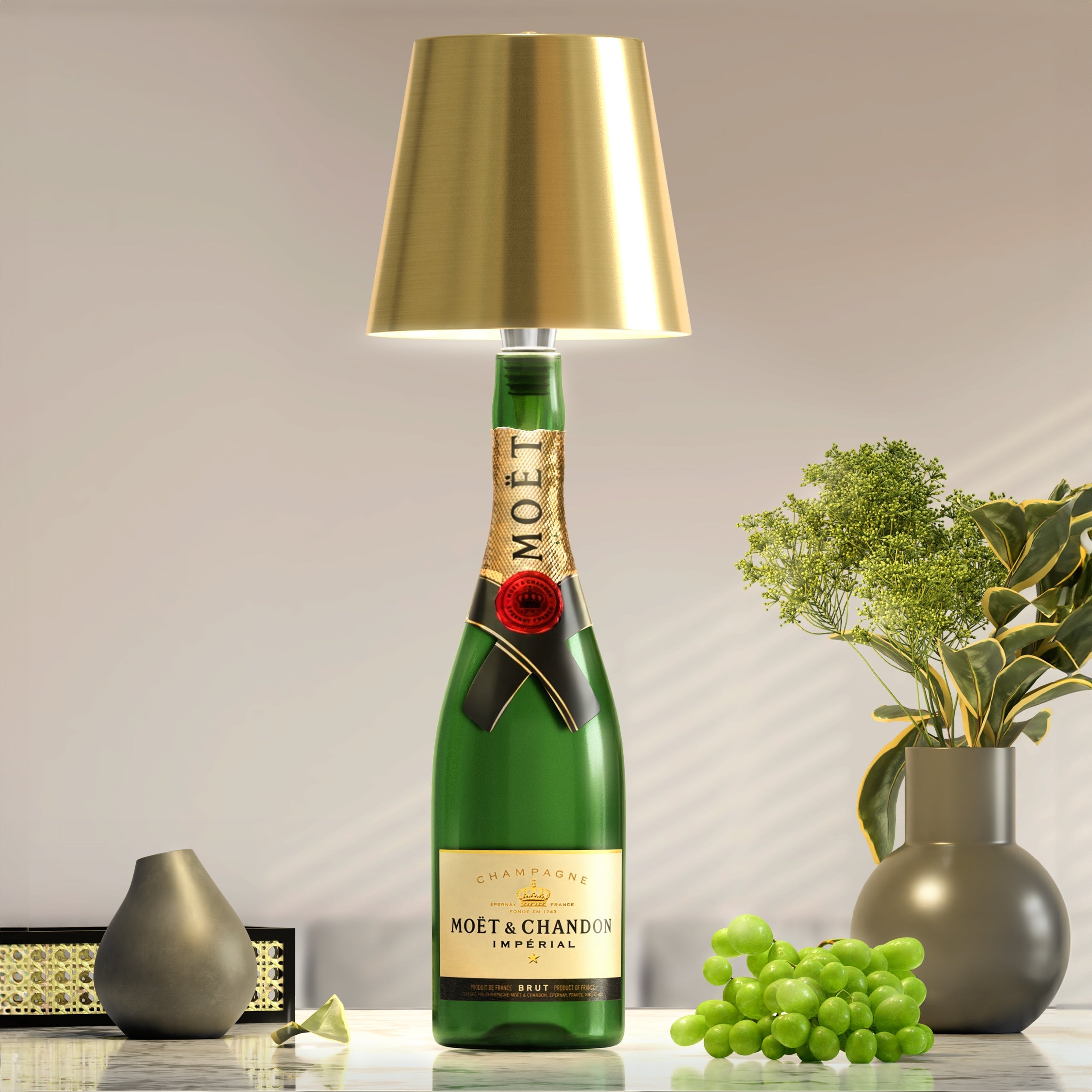 BottleLamp | Dine yndlingsflasker bliver betagende lamper