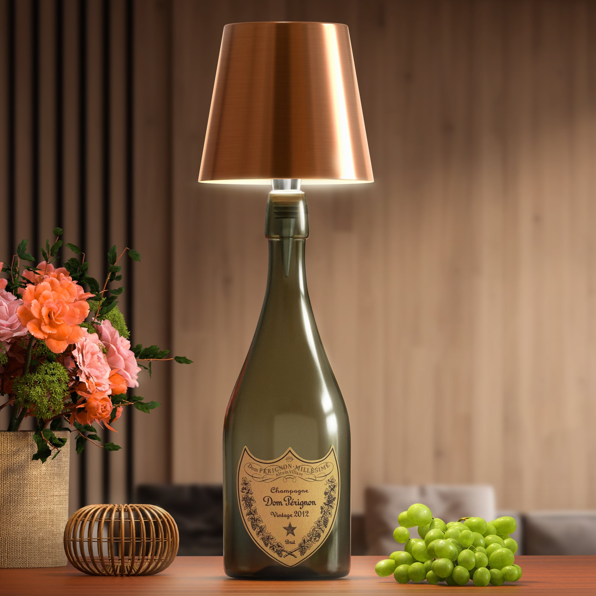 BottleLamp | Dine yndlingsflasker bliver betagende lamper