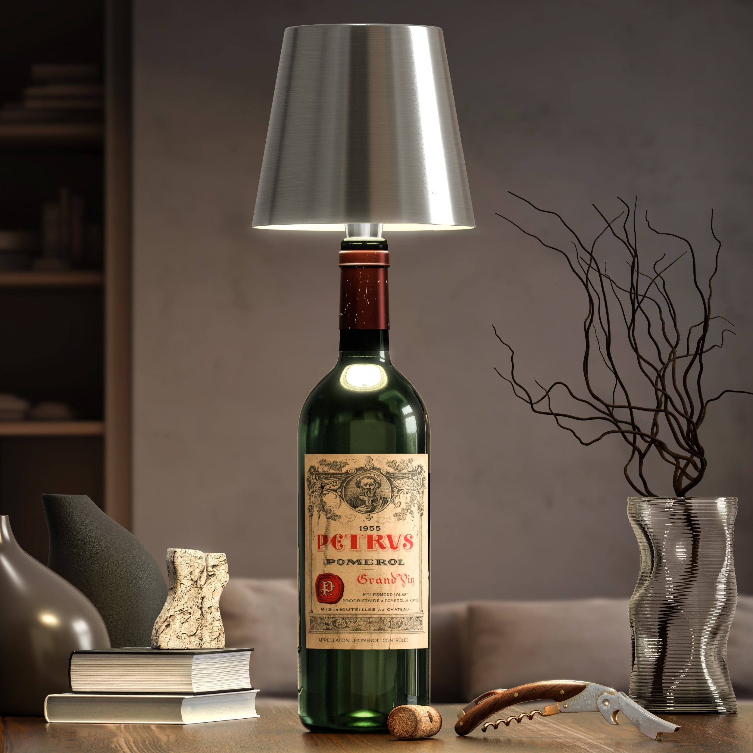 BottleLamp | Dine yndlingsflasker bliver betagende lamper
