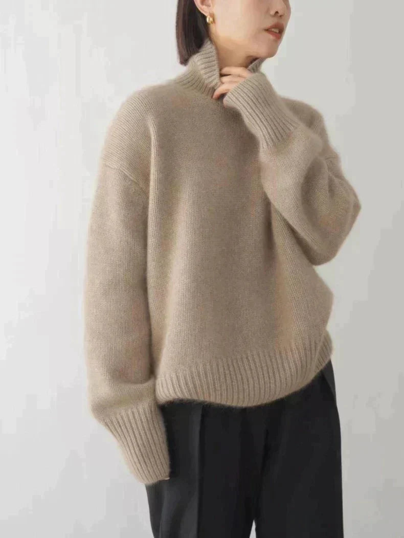 Amaya | Luksus Cashmere Turtleneck Sweater