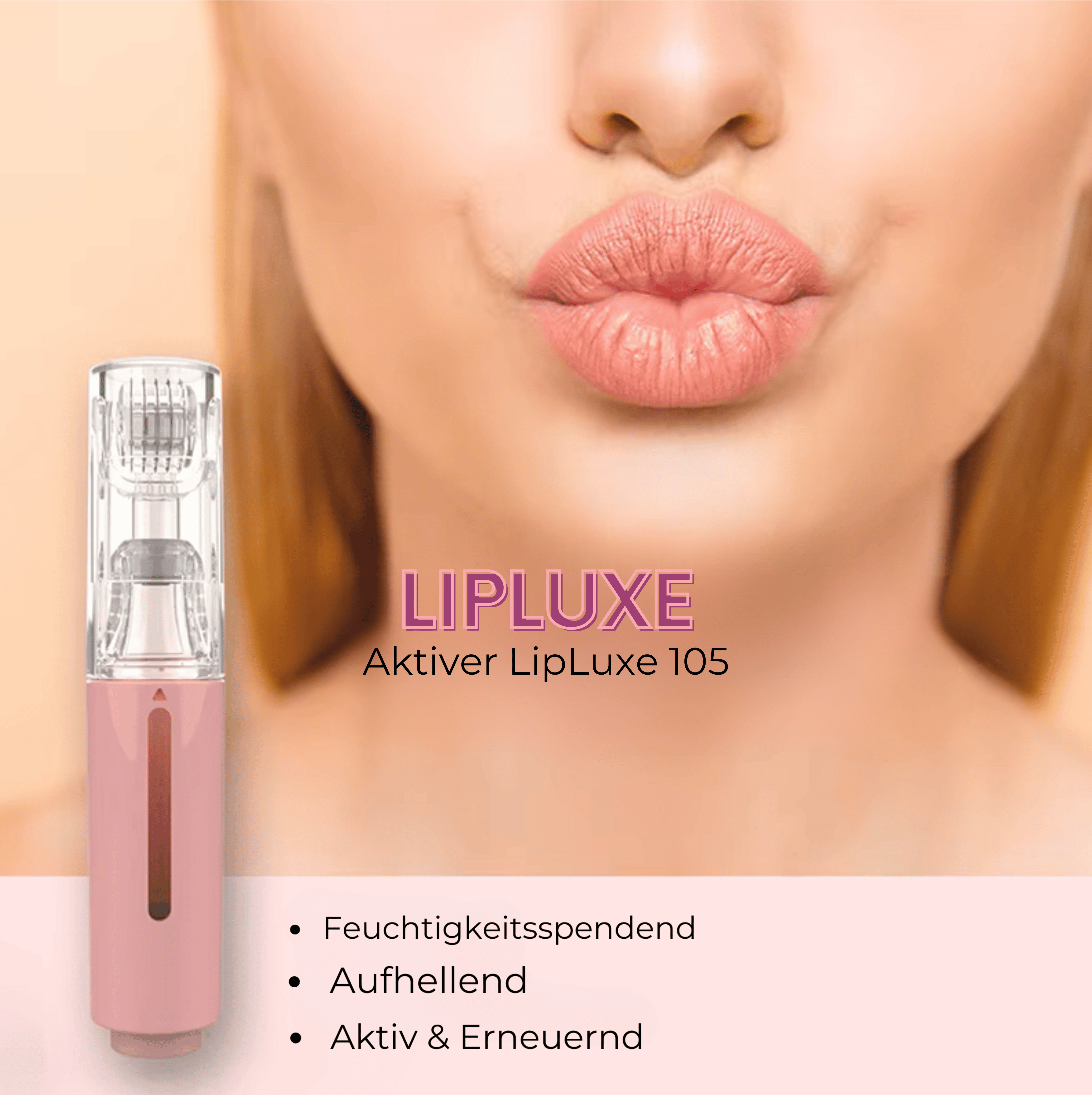 HydraGlow Micro Infusion Roller | fugtgiver, gør læberne fyldigere og revitaliserer-zarada.dk