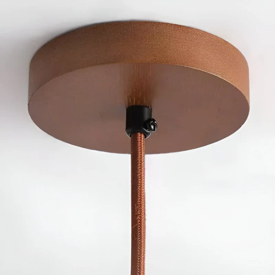 Loftslampe i retro japansk stil