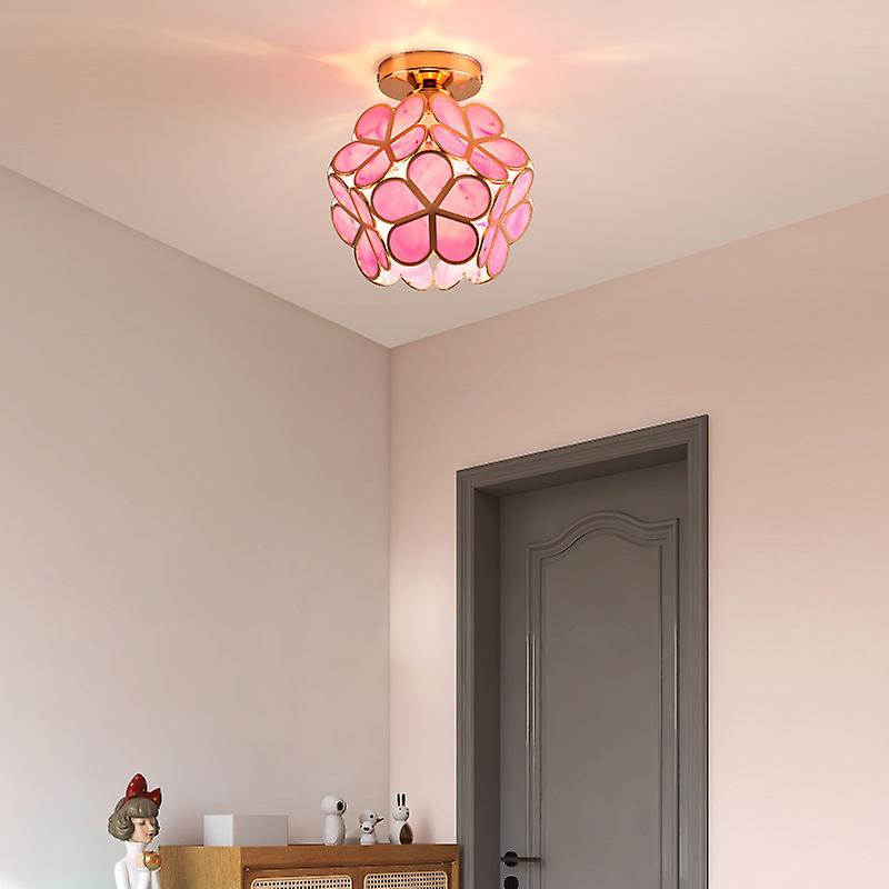 Loftslampe med Blomstermønster til Entré