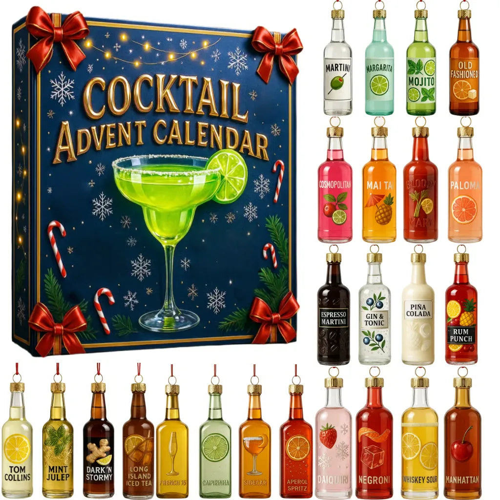 Cocktail Adventskalender 2026 – 24 Dagar Fyllda med Cocktailöverraskningar